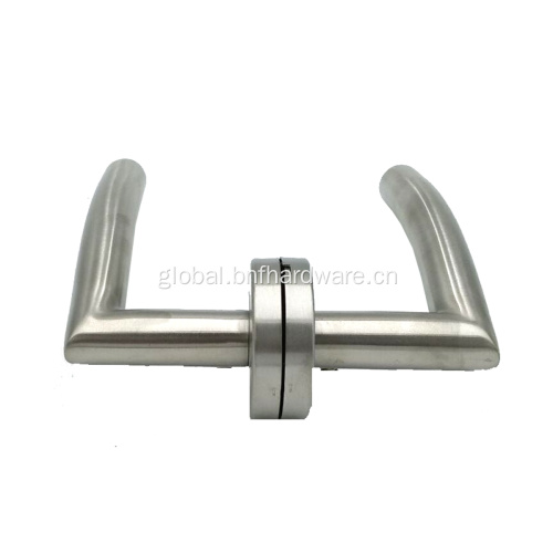 Door Handle Stainless Steel Simple Design Stainless Steel Interior Lever Door Handle Factory